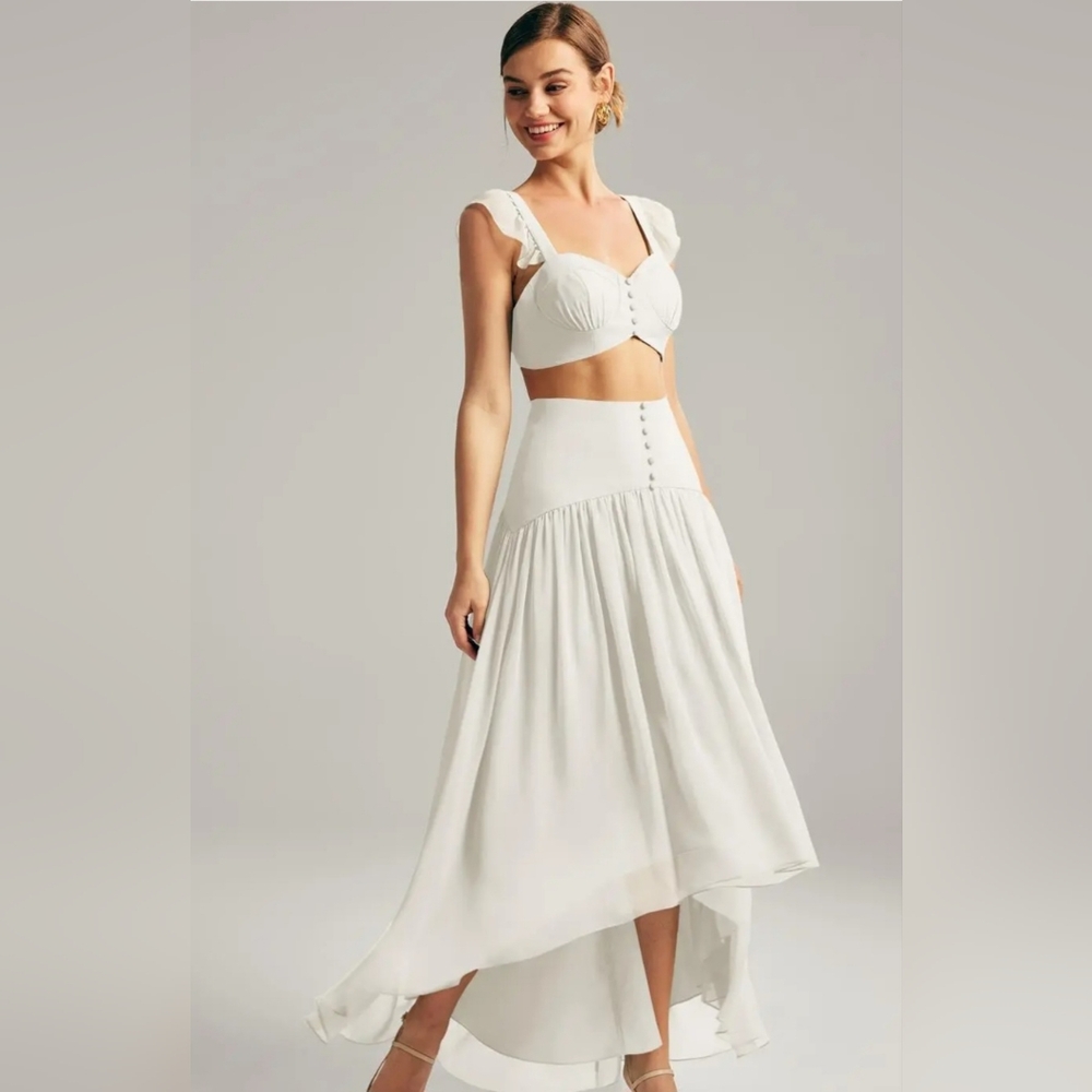 AW Bridal "AW Flax Dress," size 0